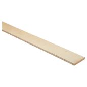White pine lumber 1 in x 6 in x 6 ft