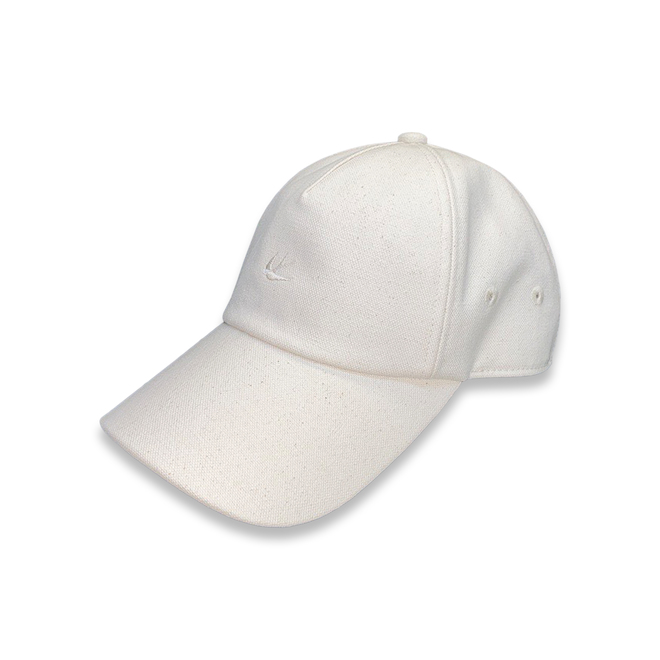 Tilley Unisex Heritage Baseball Cap in Cotton Small/Medium Size - Off-White