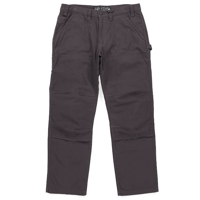 Tilley Tuff Utility Pant in Cotton for Men 42 x 32 - Grey
