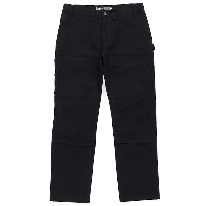 Tilley Tuff Utility Pant in Cotton for Men 42 x 34 - Black