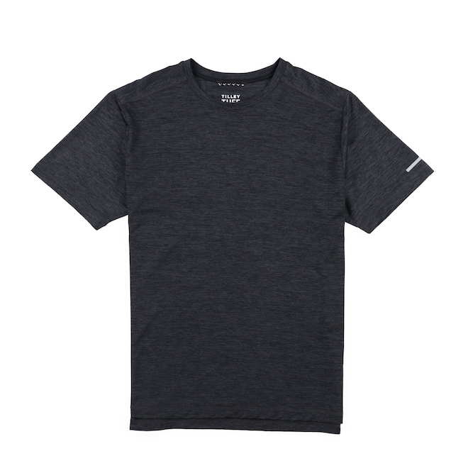 Tilley Tuff Men's T-Shirt in Stretchable Dark Grey Nylon - XX-Large