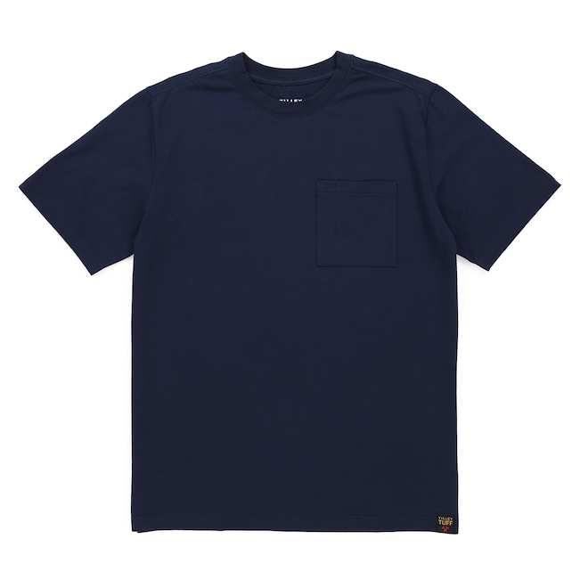 Tilley Tuff Legacy Men's T-Shirt with Pocket in Navy Cotton - Large