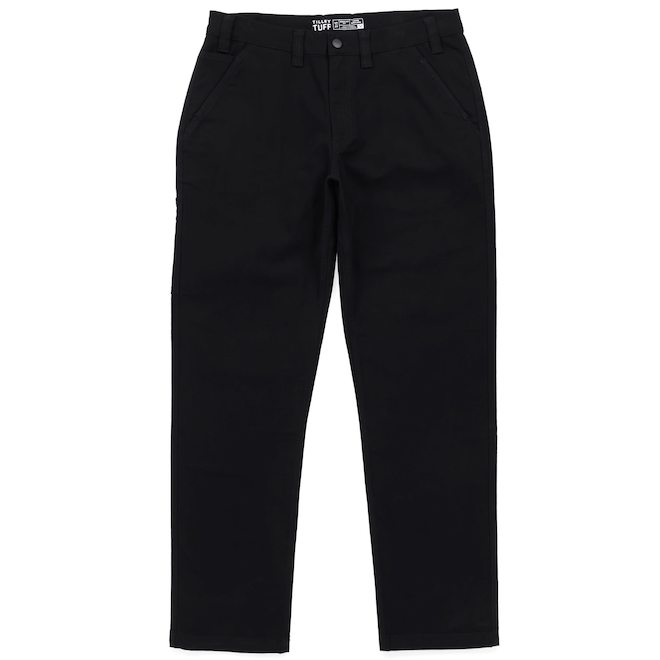 Tilley Tuff Utility Pant in Cotton for Men with 5 Pockets 42 x 32 -Black