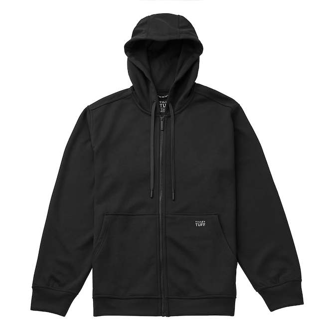 Tilley Tuff Work Hoodie for Men in Black Polyester - Small