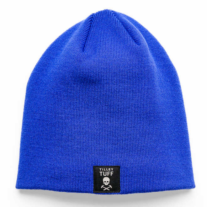 Tilley Tuff Knit Beanie for Men - One Size - Cobalt