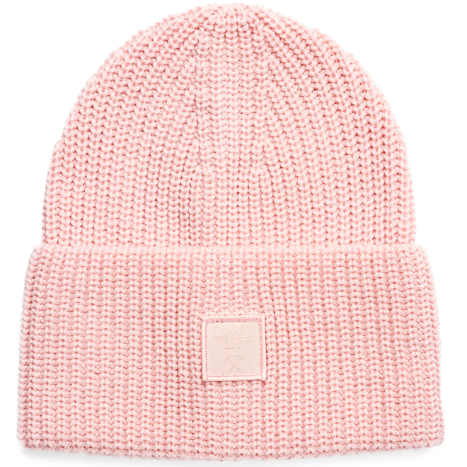 Tilley Tuff Wool Cuffed Beanie for Women - Medium - Light Pink