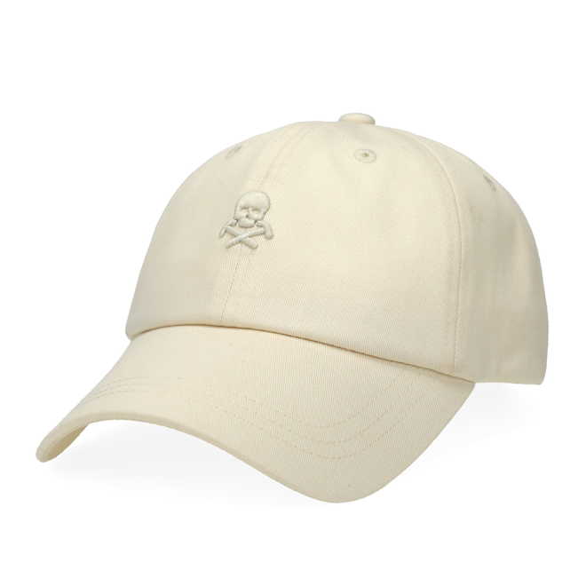 Tilley Tuff Trucker Baseball Cap for Men in White Cotton and Back Mesh - Small/Medium