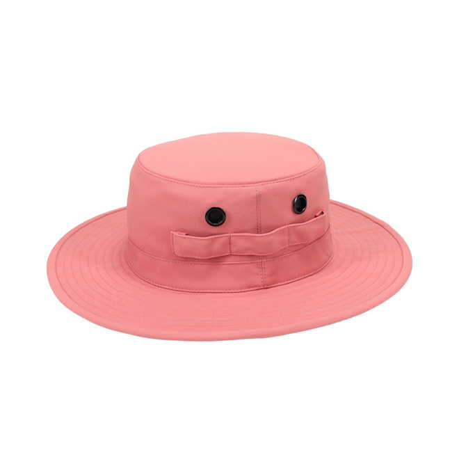 Tilley Tuff Brimmed Hat for Women in Pink Nylon with Vented Eyelets - Large