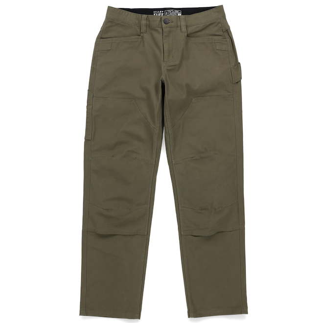 Tilley Tuff Cargo Pants for Women in Olive Cotton with 6 Pockets - 18