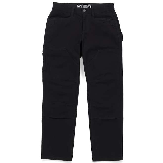 Tilley Tuff Cargo Pants for Women in Black Cotton with 6 Pockets - 4