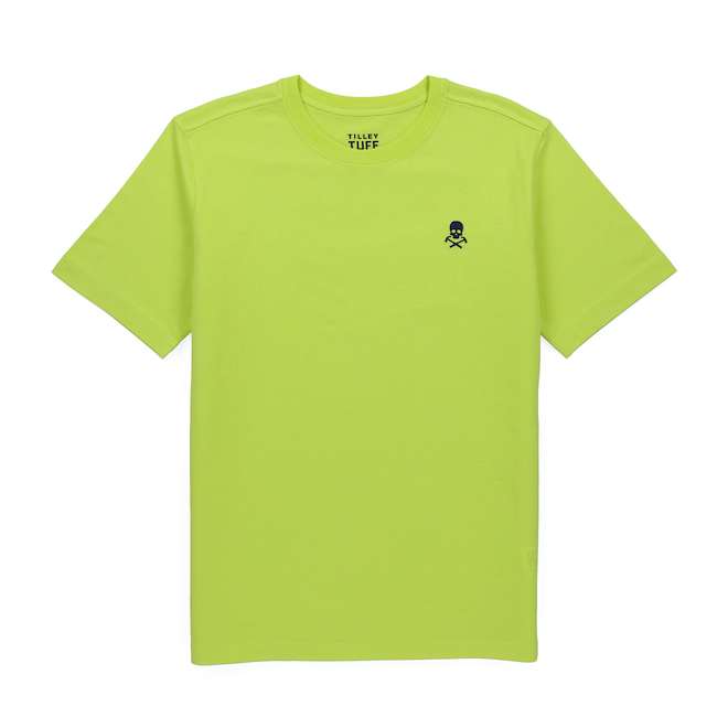 Tilley Tuff T-Shirt for Men in Yellow Cotton with Logo - 3X-Large