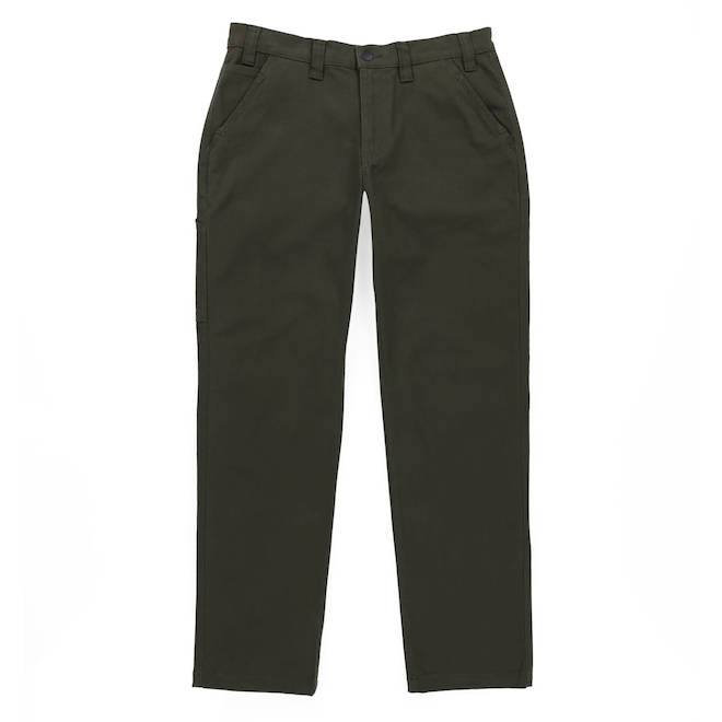 Tilley Tuff Cargo Pants in Olive Stretch Twill - 36 x 32