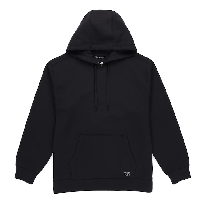 Tilley Tuff Hoodie for Men in Black Polyester - 2X-Large