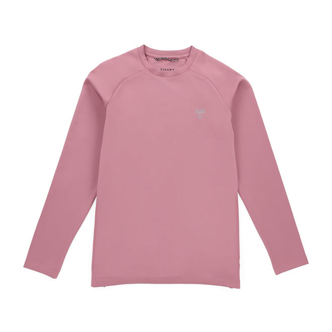Tilley Long-Sleeved T-Shirt for Women in Nostalgia Rose Jersey - Medium