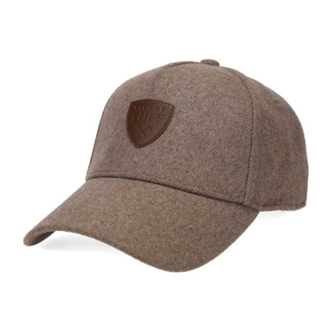 Tilley Tuff Baseball Cap for Men in Khaki Wool - Large/X-Large