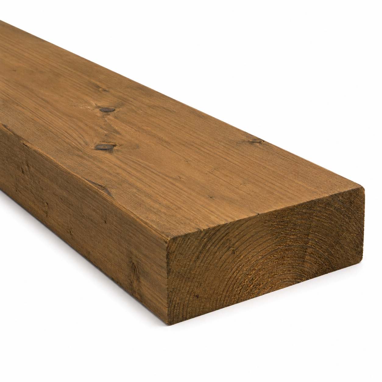 2-in x 6-in x 8-ft Brown Pressure Treated Wood