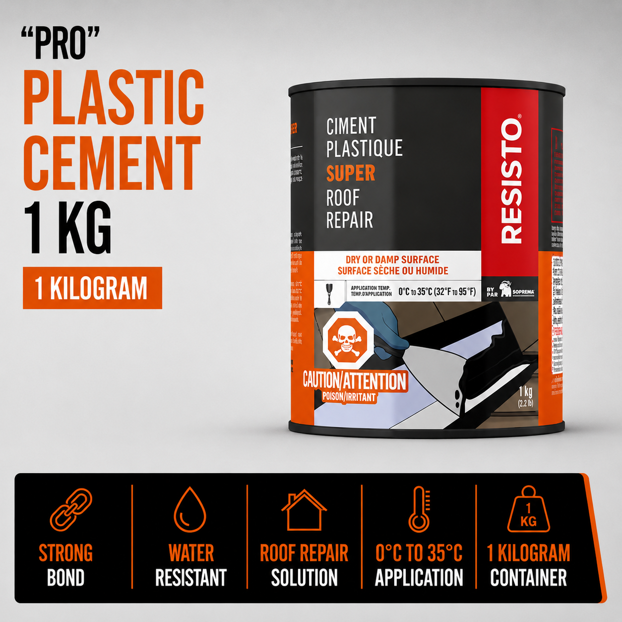 Pro Plastic Cement - 1 kg