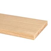 Dry Red Oak Lumber 1 in x 6 in x 4 ft