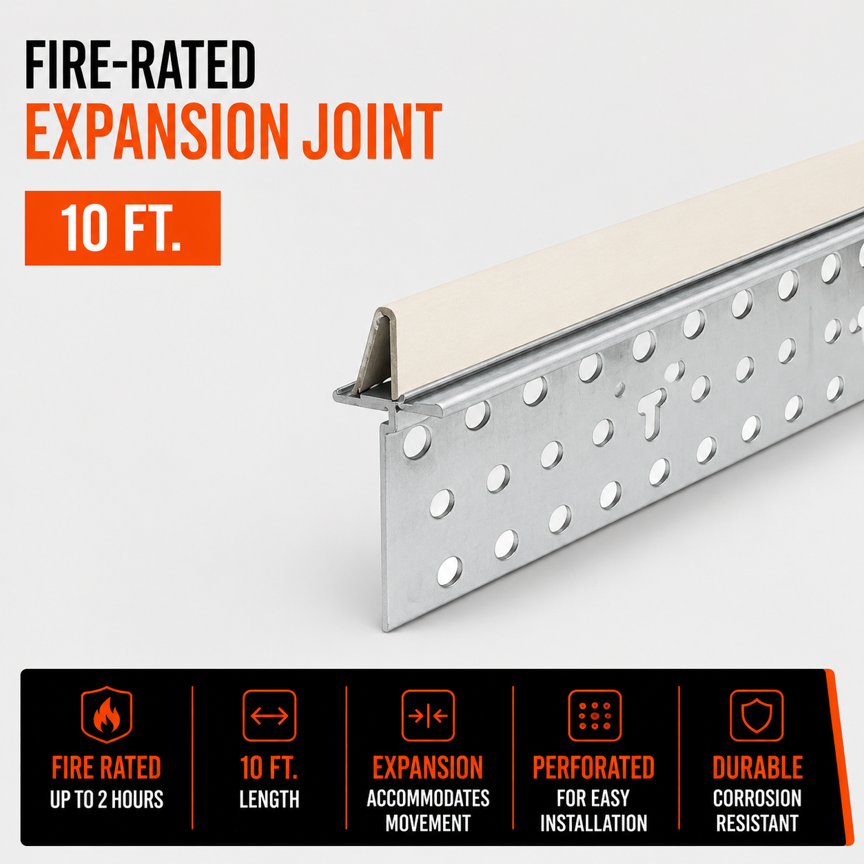 10 ft. Fire-Rated Expansion Joint