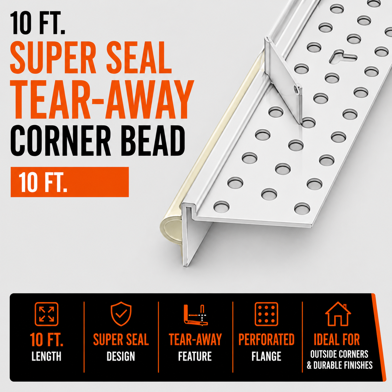 10 ft. Super Seal Tear-Away Corner Bead
