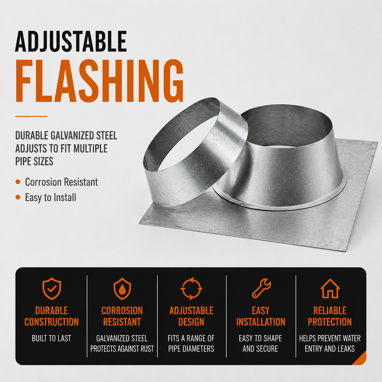 Adjustable Flashing