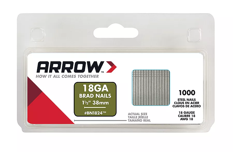 1-1/2" Brad Nails - 1000/Pack