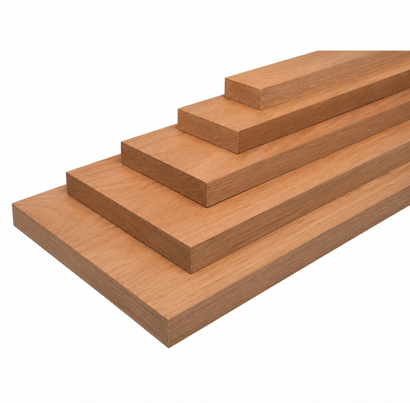 Red Oak Board 1-in x 5-in x 4-ft