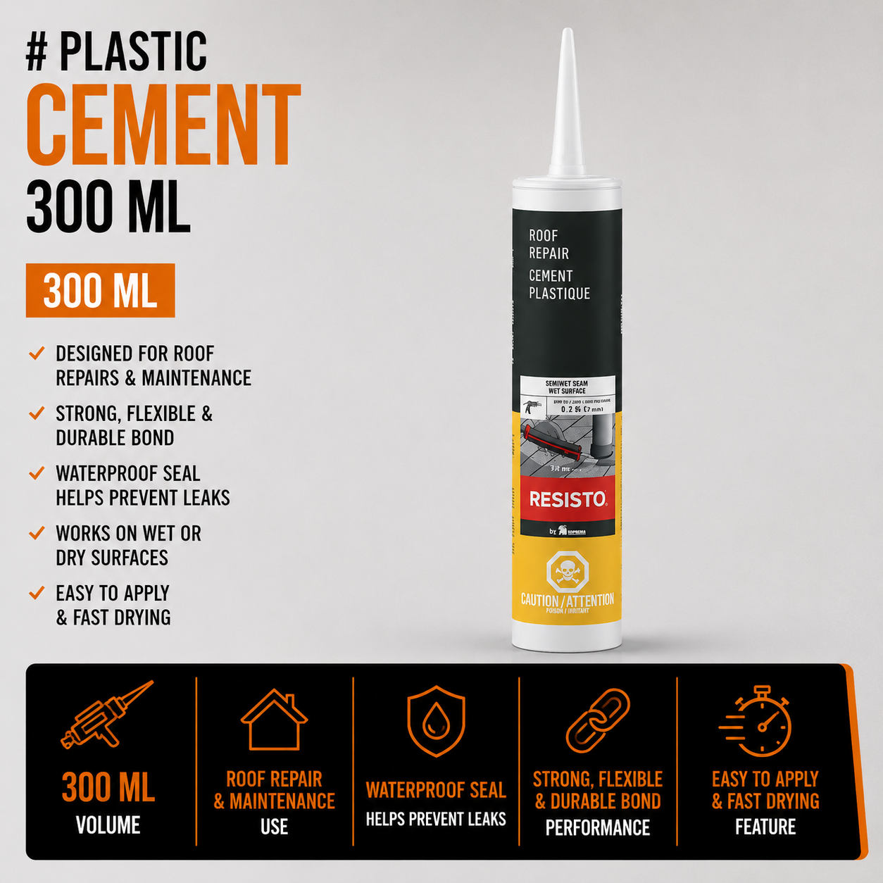Plastic Cement - 300 ml