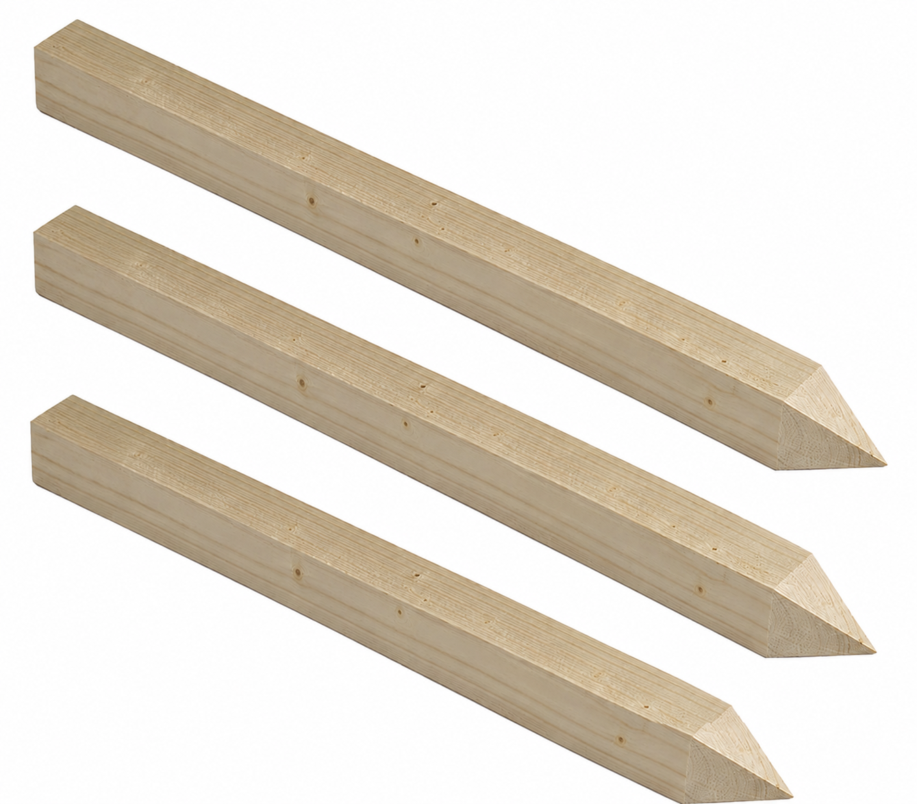 2-in x 2-in x 24-in Wooden Stake