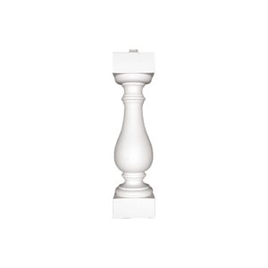 FOAMCORE 28 x 7.4 x 7.4-in Baluster - White