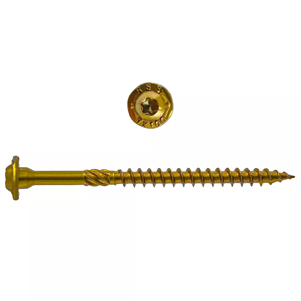 #10 x 3-1/8" Star Drive Round Washer Head GRK RSS(TM) Rugged Structural Screws - 50/Pack